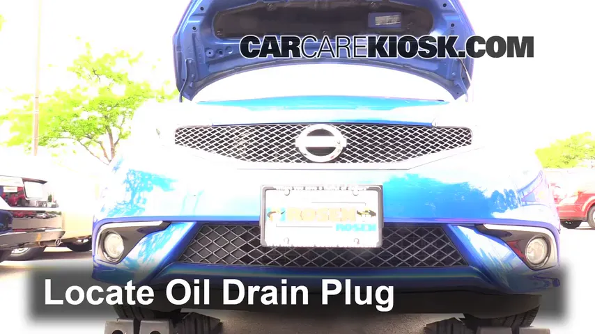 2015 Nissan Versa Note S 1.6L 4 Cyl. Oil Change Oil and Oil Filter